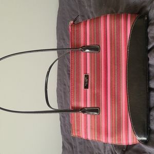 Kate Spade Striped Handbag Vintage